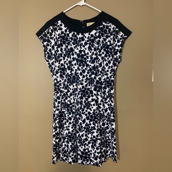MK Gemma floral print pointe fit&flare dress sz 10 - Picture 2 of 5